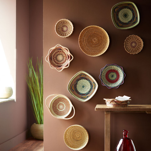 African Wall Art - African Interior Design - African Baskets for Sale - 1b - Africa Blooms