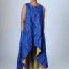 Blue African Dashiki Dress - Long Ankara Dress - AFRICA BLOOMS