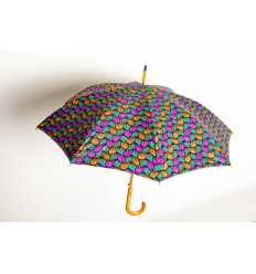 Multicolor African Print Umbrella - Africa Blooms