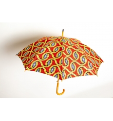 African print umbrella umbrella wax dashiki yellow