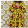Yellow African Print Dress Style - AFRICA BLOOMS
