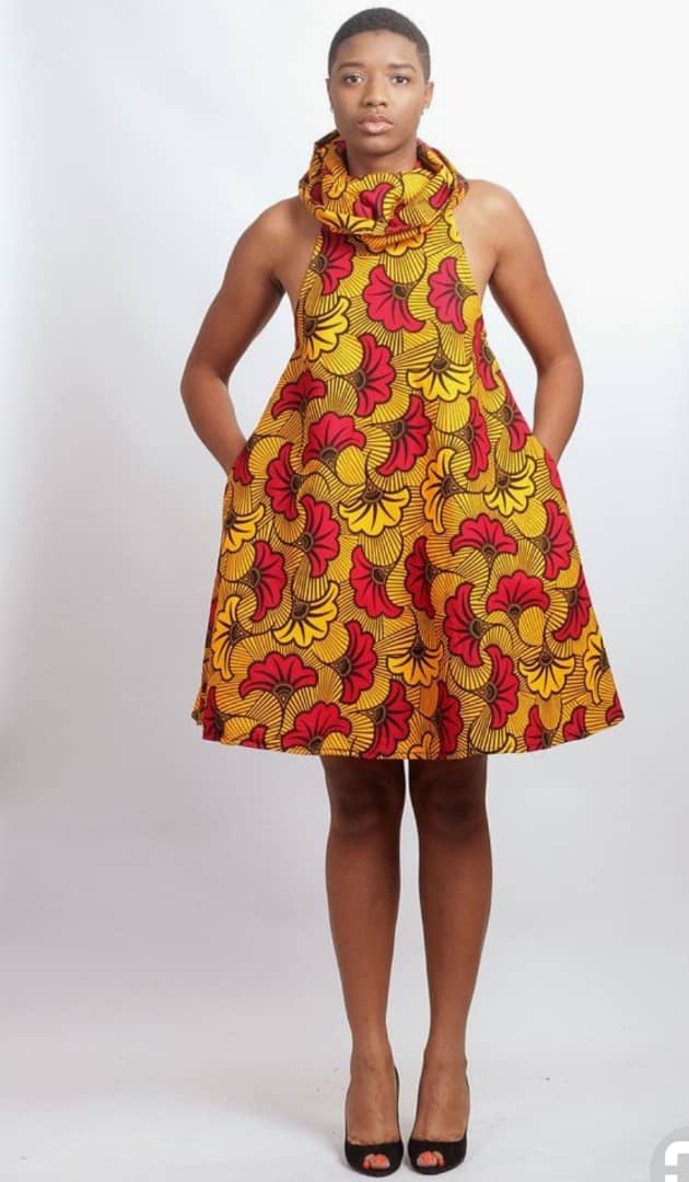 Yellow Ankara Dress Style | African 