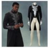 Black Panther Tailcoat Suit & Pants - T'Challa Costume - AFRICABLOOMS