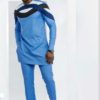 Latest Blue Dashiki African Fashion Mens Wear - AFRICABLOOMSLatest Blue Dashiki African Fashion Mens Wear - AFRICABLOOMS