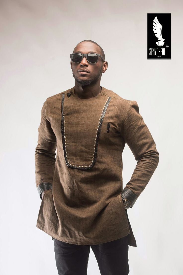 brown suit. wedding suit African men suit African attire African men clothing Shirts and Pants