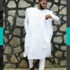All White Agbada for Wedding - AFRICA BLOOMS