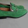 Green Dress Shoes for Men Loafers for Sale - AFRICABLOOMS