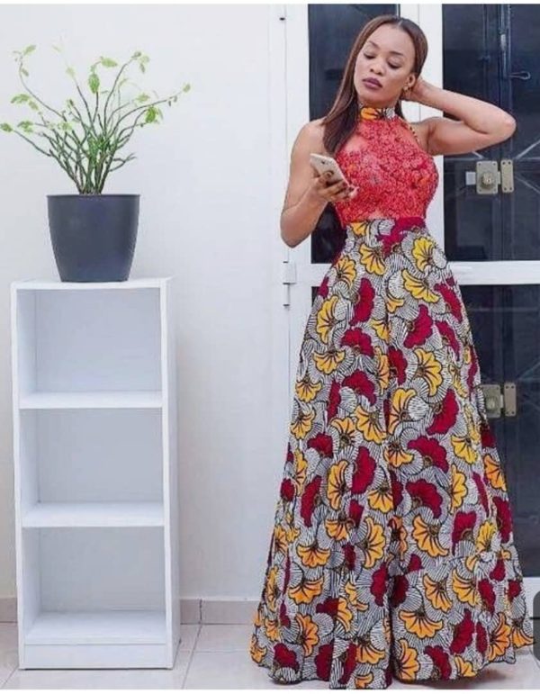 Modern Ankara Dress Style - AFRICA BLOOMS