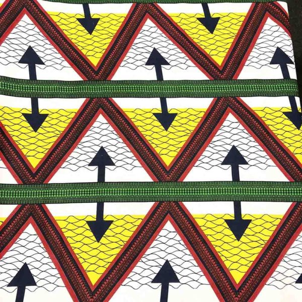 African Fabric - Yellow Ankara African Print Fabric Shop - 23 - AFRICABLOOMS