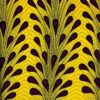 Yellow African Fabric - Ankara African Print Fabric Shop - 47 - AFRICABLOOMS