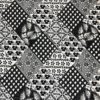 White & Black African Fabric - Ankara African Print Fabric Shop - 56 - AFRICABLOOMS