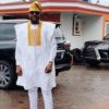 White & Gold Nigerian Agbada Mens Style - AFRICA BLOOMS