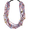 African Beaded Necklace - 1 -AFRICABLOOMS