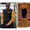 Ghana African Dashiki Couple Outfit - AFRICA BLOOMS