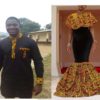 Ghana Kente Traditional Couple Outfit - AFRICA BLOOMS