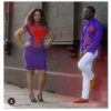 Purple & Red African Clothing Dashiki for Husband & Wife - AFRICA BLOOMS