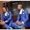 Blue Mens Wedding Suits - Blue Groomsmens Suit - Blue Groom Wedding Suit - AFRICA BLOOMS