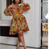 Ghana Kente Dress Style - AFRICA BLOOMS