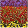 Purple Red Yellow African Print Fabrics - Ankara Fabric - Dashiki Fabric for Sale - Best African Fabric Shop Online - African fabric 078 - AFRICA BLOOMS